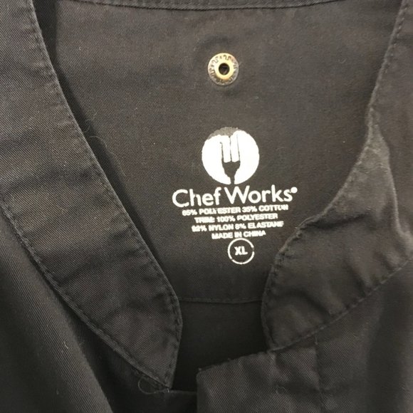 Chef Works Black Chef Jacket - Picture 2 of 13